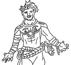 Dibujo Para Colorear Fortnite Capitulo 2 Temporada 6 Raz 6