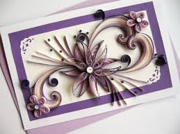 An unusual way to make a card is to add pictures created from curled strips of coloured paper. 50 Quilled Mother S Day Craft Projects And Ideas