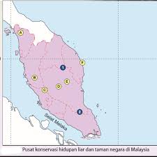 Taman negara is the oldest primary rainforest in the world. Peta Berikut Menunjukkan Pusat Konservasi Dan Taman Negara Di Malaysia Lokasi Bertanda A