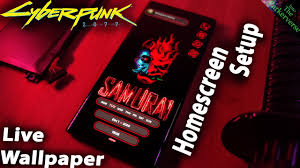 By pineaqple · road to castle. Cyberpunk 2077 Samurai Live Wallpaper Android Setup How To Customize Your Homescreen Ep30 Youtube