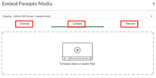 Maybe you would like to learn more about one of these? Submit A Panopto Video To Canvas As A Student It Help