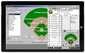 Baseball Softball Statistics Live Scoring Software App