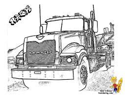 Construction truck coloring pages are a fun way for kids of all ages to develop creativity focus motor skills and color recognition. Coloring Pages Log Truck Coloring Page
