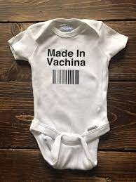 Funny Baby Clothes Funny Baby Shirts Baby Shower Gift Made In Vachina Bodysuit Funny Baby Clothes Baby Onsies Funny Funny Baby Gifts