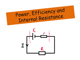 Power Efficiency And Internal Resistance A Level Physics Youtube