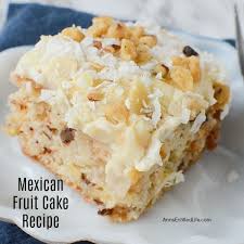 In mexico, and many hispanic households, christmas eve, or nochebuena, is when the largest christmas feast is eaten. Mexican Fruit Cake Recipe