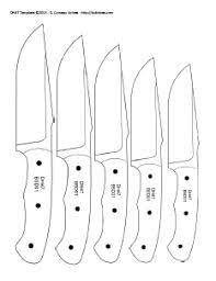 They may not be distributed or published elsewhere. Diy Knifemaker S Info Center Knife Patterns Iii