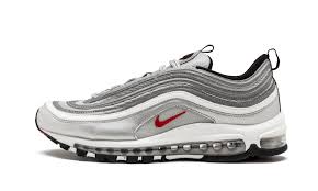 Nike Air Max 97 Og Qs Silver Bullet 2017 Release 884421 001 2020 In 2020 Nike Air Max 97 Air Max 97 Nike Air Max