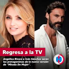 Tras 17 años de ausencia, Angélica Rivera regresa a la TV con una nueva  versión de "Mirada De Mujer" donde compartirá créditos con Iván Sánchez,  Diego Klein y su hija Sofía Castro
