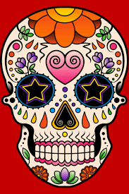 Dessiner un crâne mexicain | Crâne mexicain, Dessins calavera, Dessin crâne
