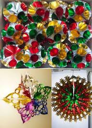 Multi Coloured 3d Foil Christmas Decorations These Were High Tech More Advanced Than The Paper V Vintage Christmas Childhood Memories Childhood Memories 70s