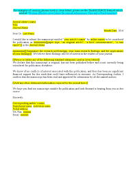 This is an example of a cover letter for an editor job. Journal Cover Letter Template En Pdf