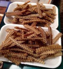 French Fried Eel Spines A Delicacy If You 39 Re Psychotic Xd Food Scary Food Extreme Food