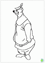 Robin Hood Coloring Page Horse Coloring Pages Coloring Pages Disney Coloring Pages