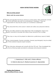 How Detectives Work Crime Detective Crime Forensics