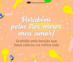 Mensagens De Mesversario De 3 Meses Feliz Aniversario