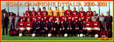 Speciale feste a dicembre 2020: Campionato Roma 2000 01 Roma Campione D Italia
