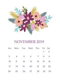 Free Printable November 2019 Calendars For Usa With Holidays Onedesblog Calendar Wallpaper 2019 Calendar Blank Calendar Template