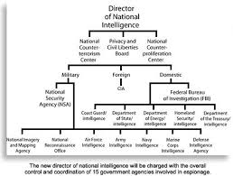 U S Intelligence Organizational Chart Organizational