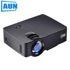 aun projector mini beamer for home theater low noise led led tv projector best projector