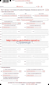 Prilozhenie 1 Nalogovoj Deklaracii 3 Ndfl Za 2020 God Dohody Ot Istochnikov V Rf Poryadok I Obrazec Zapolneniya
