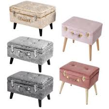 Here, at evok, we believe in providing our customers with a. Storage Ottoman Footstool Pouffe Seat Dressing Table Stool Bedroom Makeup Chair Ebay