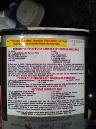 The recipe first appeared on the hershey's cocoa can label in the 1960s. Pin On My Sweet Tooth