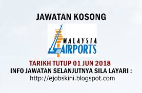 Mencari kerja kosong singapore tidaklah sesukar mana, jika tahu caranya. Jawatan Kosong Malaysia Airports Holdings Berhad Mahb 01 Jun 2018