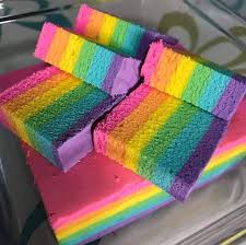 Kalau ada yang tak tahu pasal nama. Resipi Kek Pelangi Kukus Mudah Blog Sihatimerahjambu