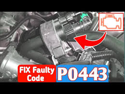 check engine light ! P0443 evap system purge control valve a circuit  malfunction - YouTube