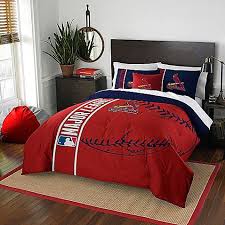 Mlb St Louis Cardinals Embroidered Comforter Set Full Comforter Sets Comforter Sets Queen Comforter Sets
