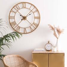 Orologio Da Tavolo In Metallo Dorato Maisons Du Monde Tavoli In Metallo Orologio Idee