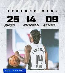 Terrence mann, also known as terrence vaughan mann, is an tony award nominated american theatre and television actor, singer, dancer, choreographer, and director who originated the role of rum tum tugger in the broadway production of cats. Nba All Updated I Am A Man He Is Terance Mann 25 Points Facebook