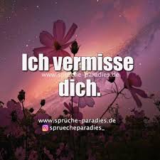 Ich Vermisse Dich Vermisse Dich Schone Spruche Liebe Gefuhle Spruche