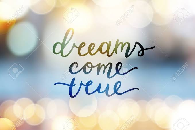 Image result for dreams come true"