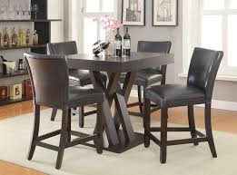 transitional counter height table and