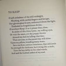John Keats Lyric Poem Words Poems