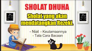 Animasi Tata Cara Sholat Dhuha Animasi Amal Penataan