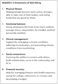 World health organization defines health as.'a state of complete, physical, mental and social well being and not merely the absence of disease or following are four major dimensions of health. The Importance Of Focusing On Multiple Dimensions Of Well Being In Times Of Uncertainty Webmd Health Services