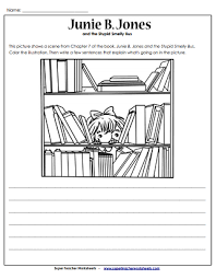 Let the kids have some fun on a hot summer day with these free 4th of july coloring pages that you can have printed out in just a few minute's time. Junie B Jones And The Stupid Smelly Bus Worksheets Activities