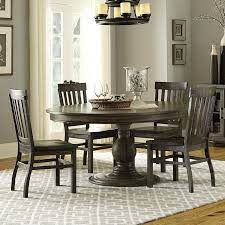 Bellamy 5 Pc Casual Dining Set By Magnussen Home Furniture Round Wood Dining Table Dining Table In Kitchen