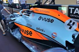 The mclaren mcl35m has a fresh lick of paint for the 2021 monaco grand prix, and the colour scheme will be instantly recognisable to motorsport fans everywhere: The Mclaren Gulf In The Monaco Pit Lane Photo Ruetir Ruetir