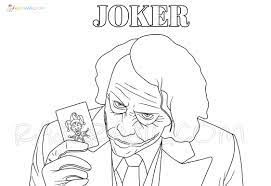 Batman and joker coloring pages getcoloringpages com. Joker Coloring Pages 50 Best Images Free Printable