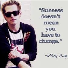 This band is metal in that we have a lot of metal in our instruments, and there's quite a lot of metal on my belt buckle as well. 32 Mikey Way Quotes Ideas Mikey Way My Chemical Romance Mcr