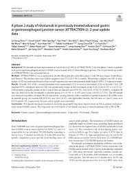 Cancers have full control over their emotions cancers are emotional but they know how to control them. Pdf A Phase 3 Study Of Nivolumab In Previously Treated Advanced Gastric Or Gastroesophageal Junction Cancer Attraction 2 2 Year Update Data