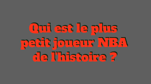 J'ai bien l'impression que je vais aller au bal de promo. finalement, il a fallu moins de trois heures à jamie guerra pour remplir son objectif, lui qui a ensuite reçu un message privé de la vedette nba. Qui Est Le Plus Petit Joueur Nba De L Histoire Le Basketographe