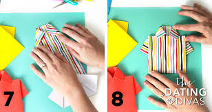 Grab the free printable template on. How To Origami Instructions Origami Shirt And Tie The Dating Divas