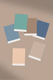 Mood Board Wall Mockup In 2020 Color Mood Board Template Color Swatch
