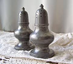 Pewter Bird Salt And Pepper Shakers Antique Pewter Salt And Pepper Shakers Pewter By Poole Aged Antique Pewter Salt Pepper Shakers Pewter