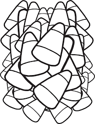 This full page features nine candy corn pieces to color and the words candy corn. Pin On Fall Crafts Activities